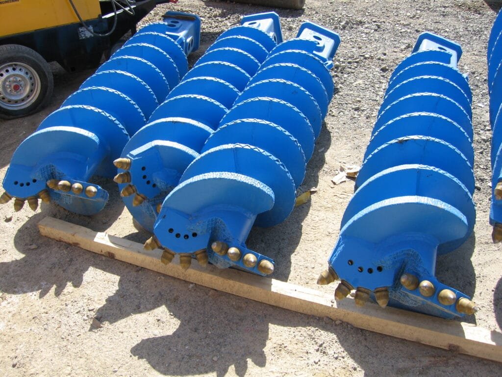 Full range of foundation drilling tools and rotary drill heads — Auger Bionics UAE